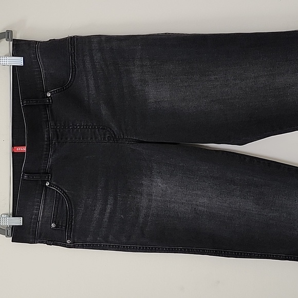 SPANX shape™ EveryWear Straight Leg Jeans Vintage Black Size Large - Picture 7 of 16